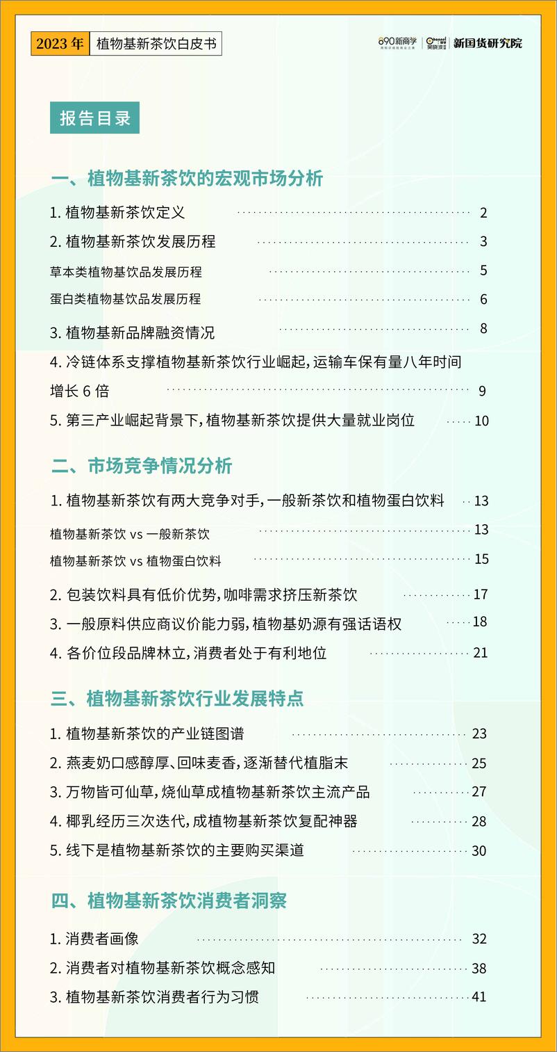 《2023植物基新茶饮白皮书一份-新国货研究院》 - 第6页预览图