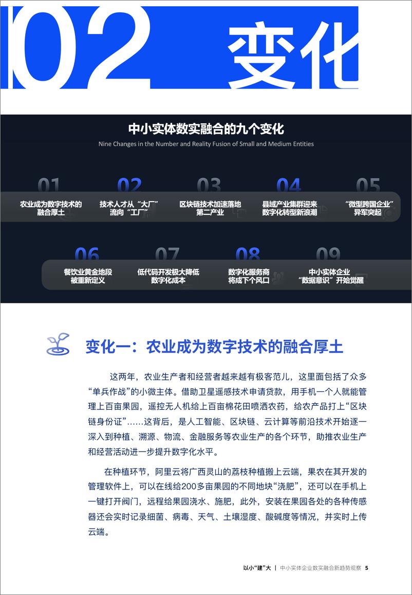 《以小“建”大：中小实体企业数实融合新趋势观察报告-33页》 - 第8页预览图