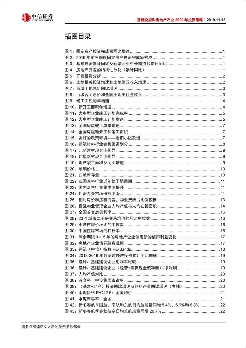 《基础设施和房地产产业2020年投资策略：周期微复苏优选稳定，竣工大拐点深耕存量-20191112-中信证券-52页》 - 第6页预览图