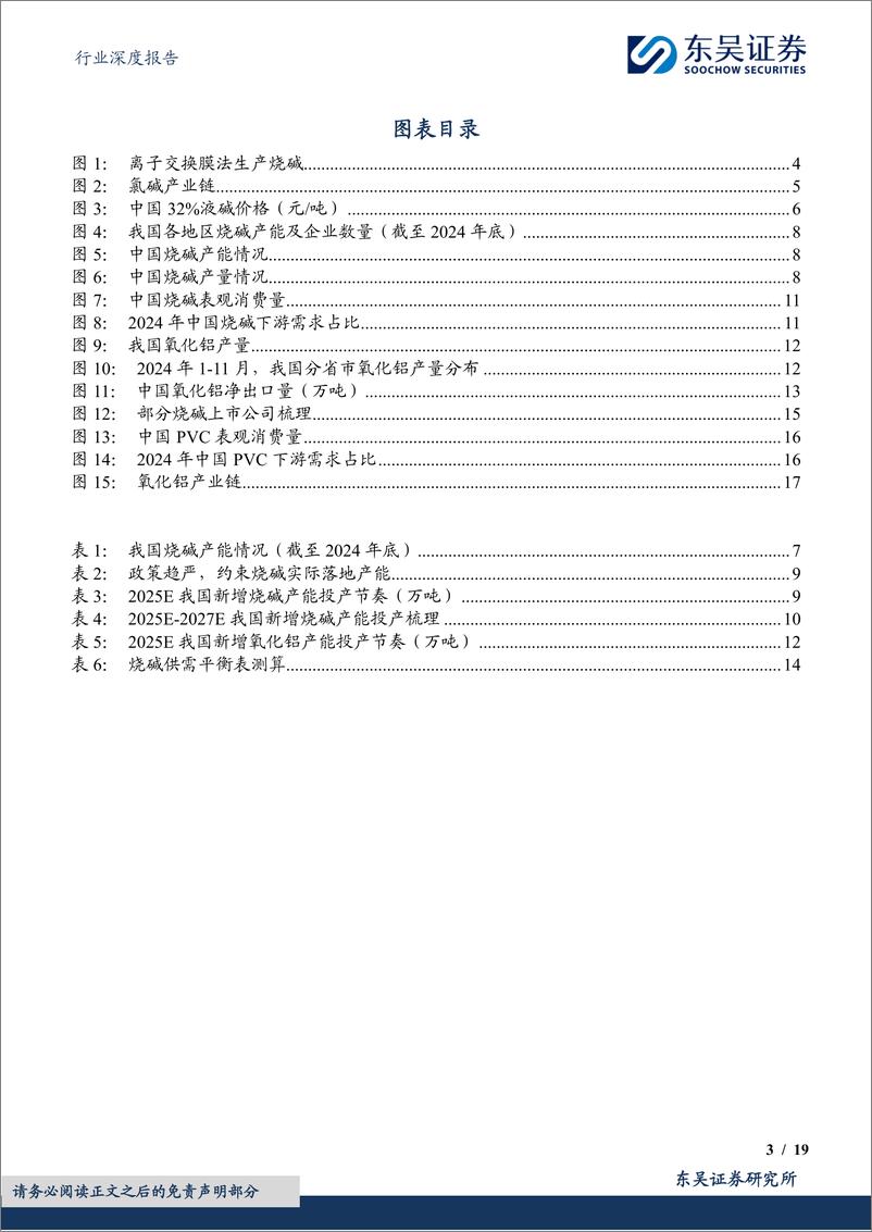 《基础化工行业深度报告：烧碱，关注2025H1烧碱供需错配机会-250116-东吴证券-19页》 - 第3页预览图