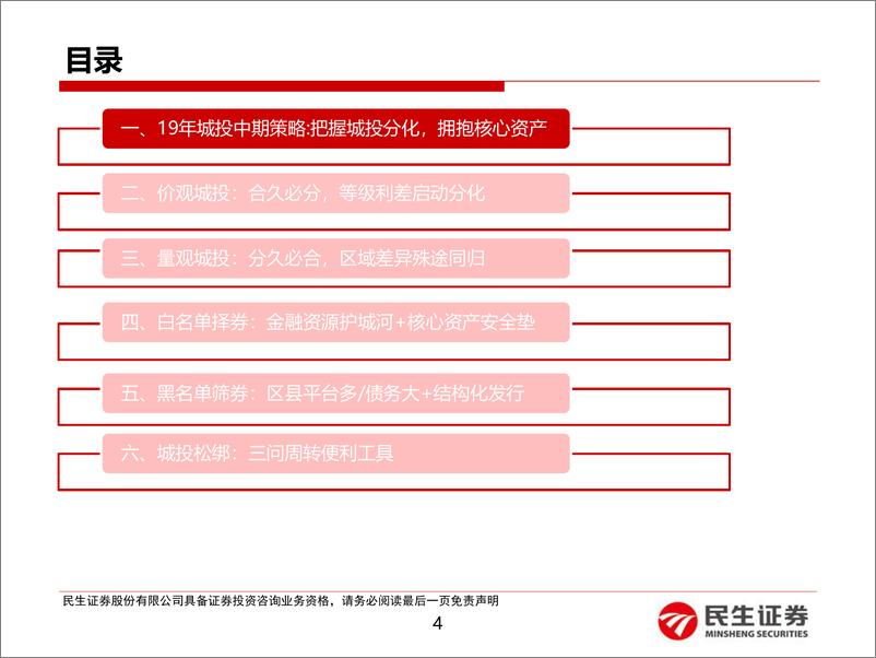 《2019年城投债中期投资策略：债务周转便利化，城投分化下拥抱核心资产-20190708-民生证券-41页》 - 第5页预览图