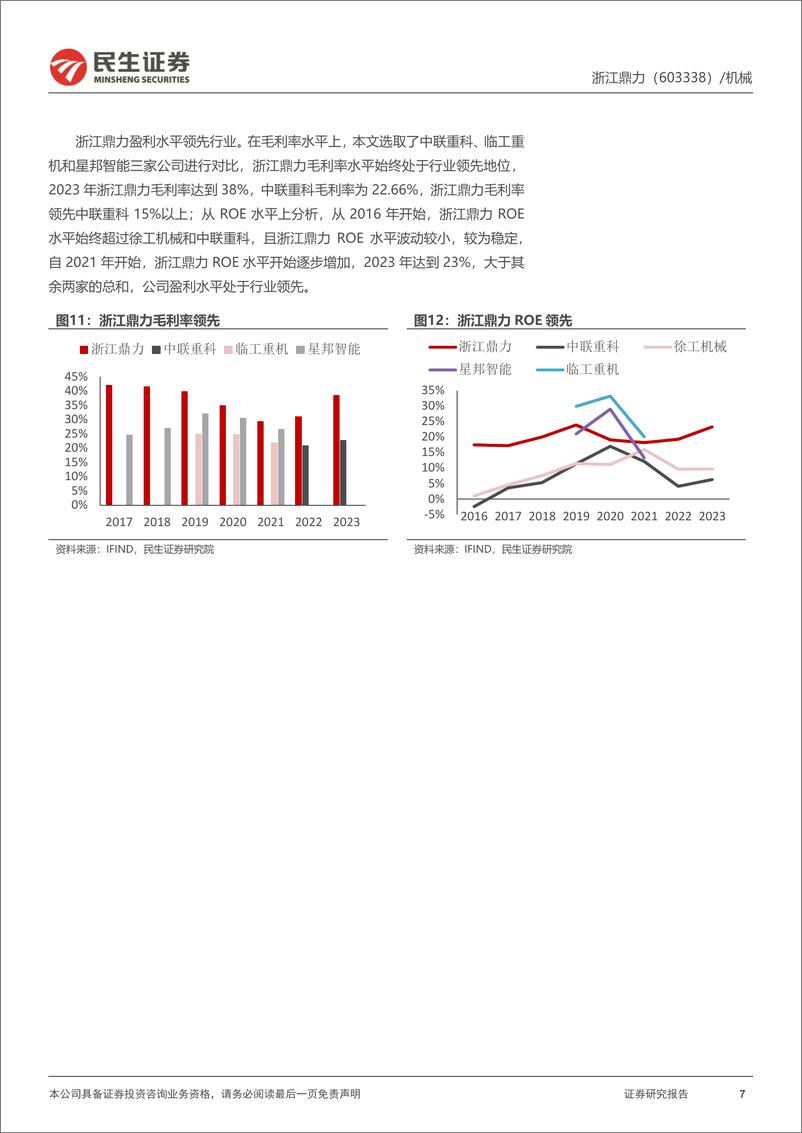 《浙江鼎力(603338)深度报告：高机龙头历经考验，海外拓展潜力无限-241219-民生证券-24页》 - 第7页预览图