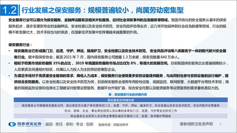 《服务行业：一文看懂安邦护卫招股书，龙门镖局今犹在，综合性安全服务商望崛起-20220730-国泰君安-32页》 - 第4页预览图