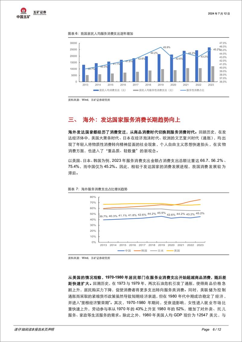 《休闲服务行业【消费瞭望录】-新消费格局：从商品迈向服务消费-240712-五矿证券-12页》 - 第6页预览图