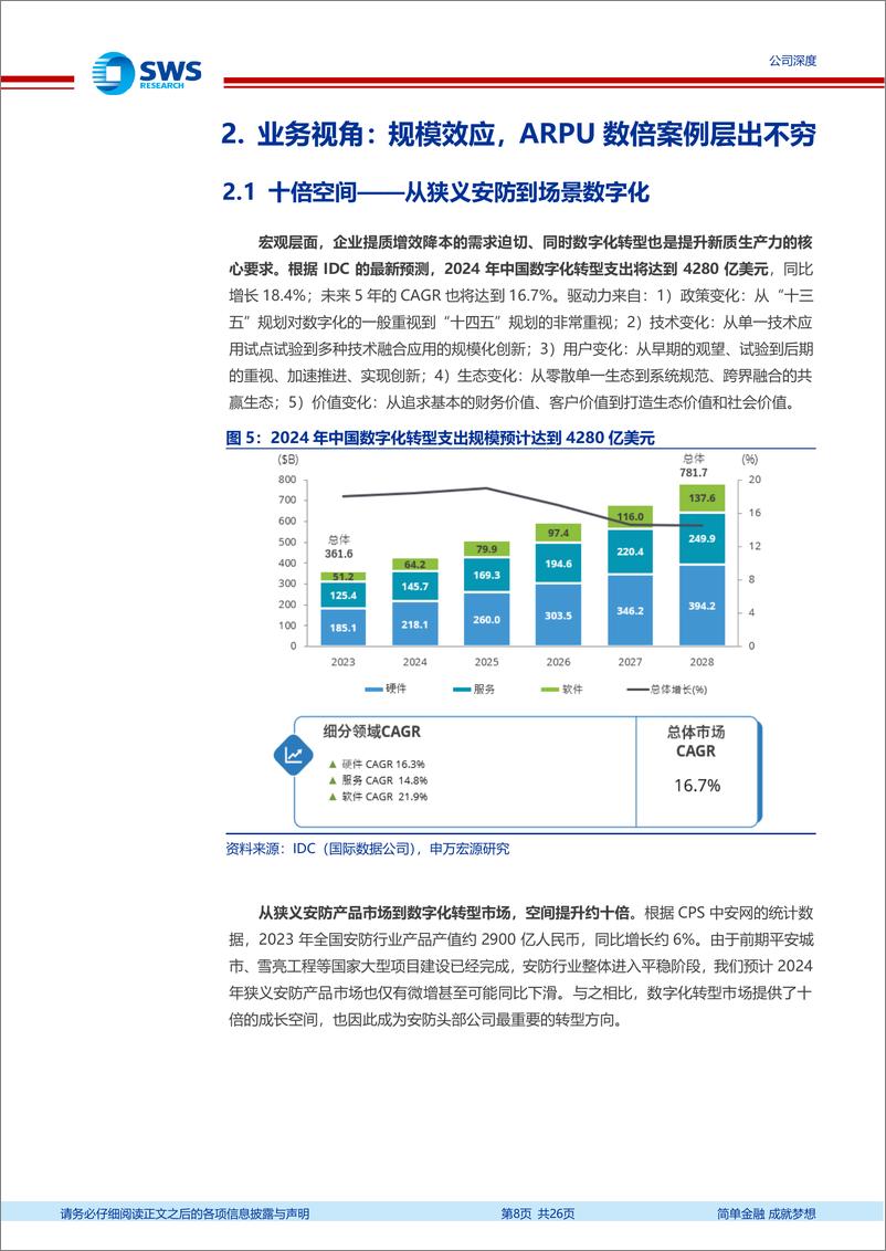 《海康威视(002415)规模效应与估值弹性！(“智”造TMT系列之二十八)-240925-申万宏源-26页》 - 第8页预览图