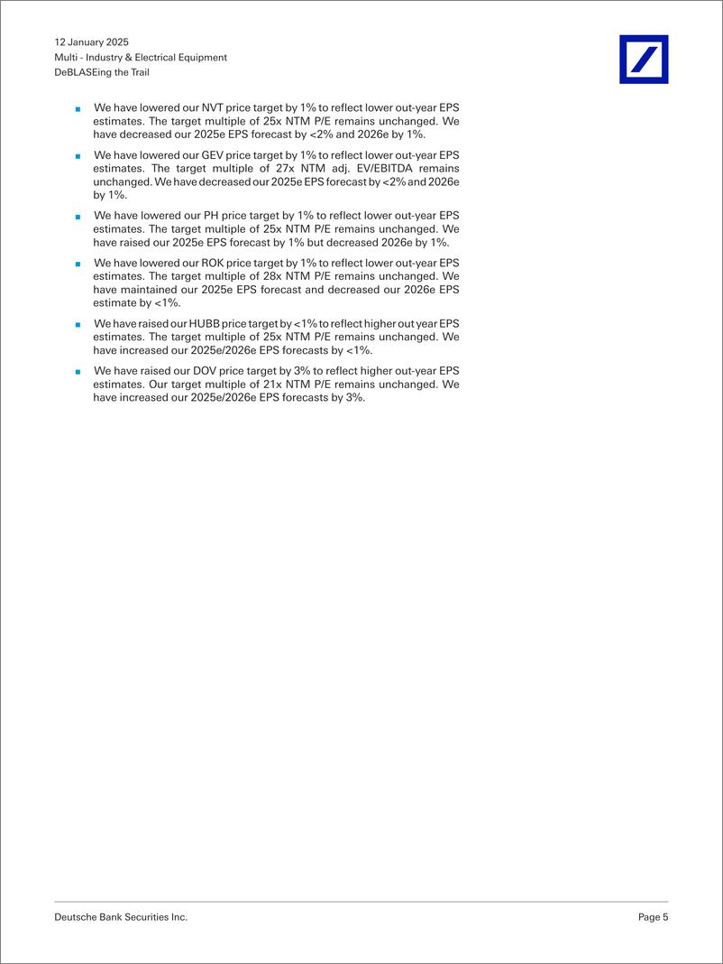 《Deutsche Bank-DeBLASEing the Trail 4Q24 Earnings Mini-Preview-112761364》 - 第5页预览图