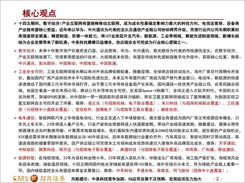 《通信行业2023年投资策略：把握数字经济主线，赋能先进制造-20221123-招商证券-60页》 - 第3页预览图