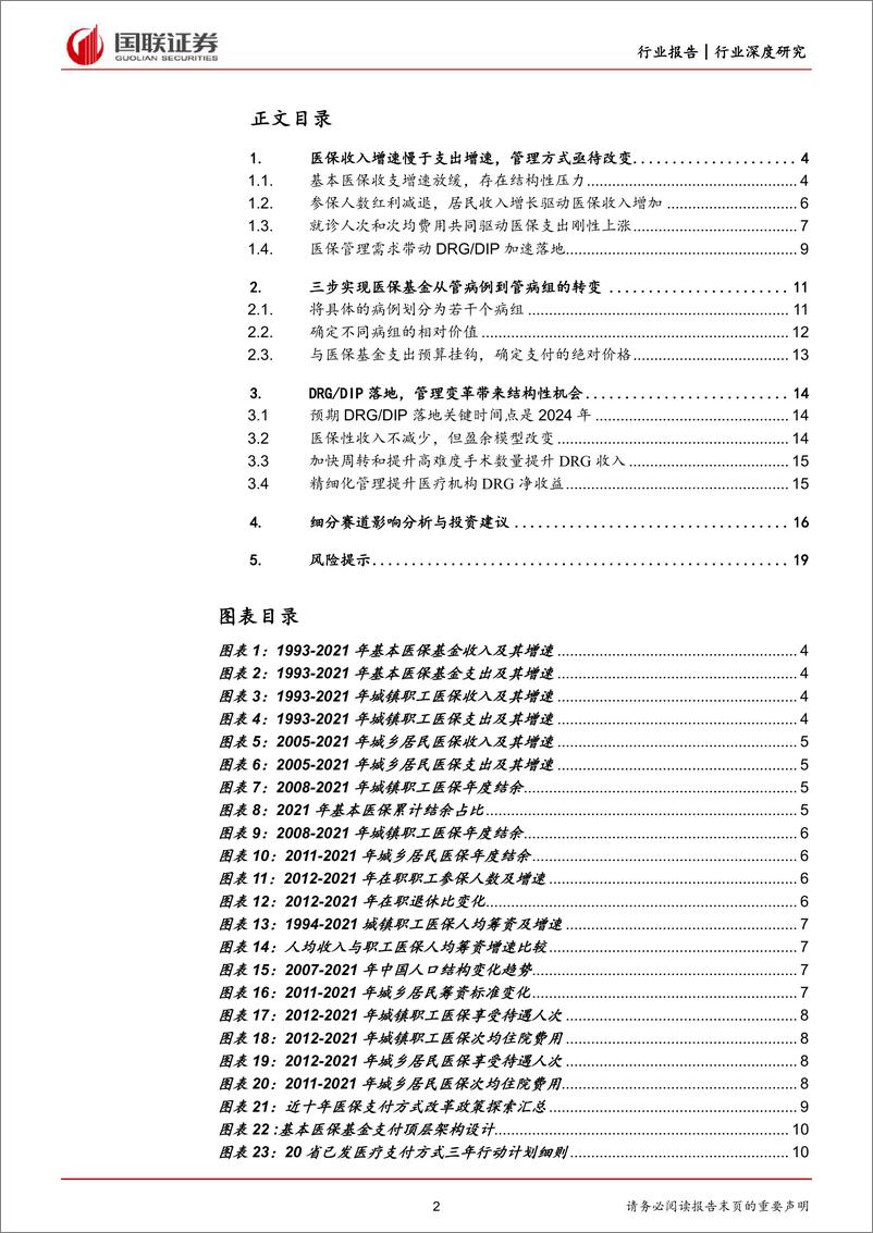 《医药生物行业：DRGDIP推动管理变革，建议关注结构性机会-20220718-国联证券-20页》 - 第3页预览图