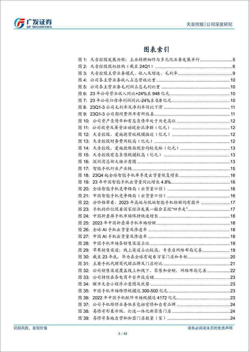 《天音控股(000829)智能终端全渠道服务商，“1%2bN”注入成长动能-240711-广发证券-43页》 - 第3页预览图