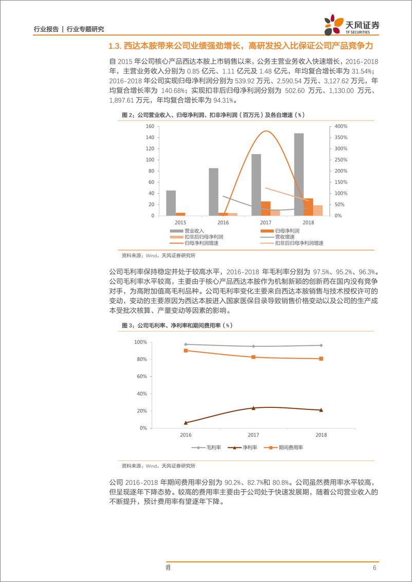 《医药生物行业科创板系列报告四：“微”阵列基因“芯”片的领跑者，小分子原创新药的弄潮儿-20190411-天风证券-18页》 - 第7页预览图