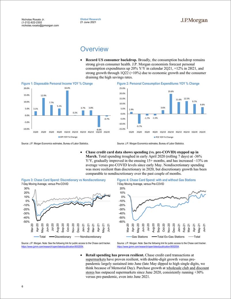 《J.P. 摩根-美股投资策略-美国消费者：依然盛开还是黯淡？-2021.6.21-40页》 - 第7页预览图