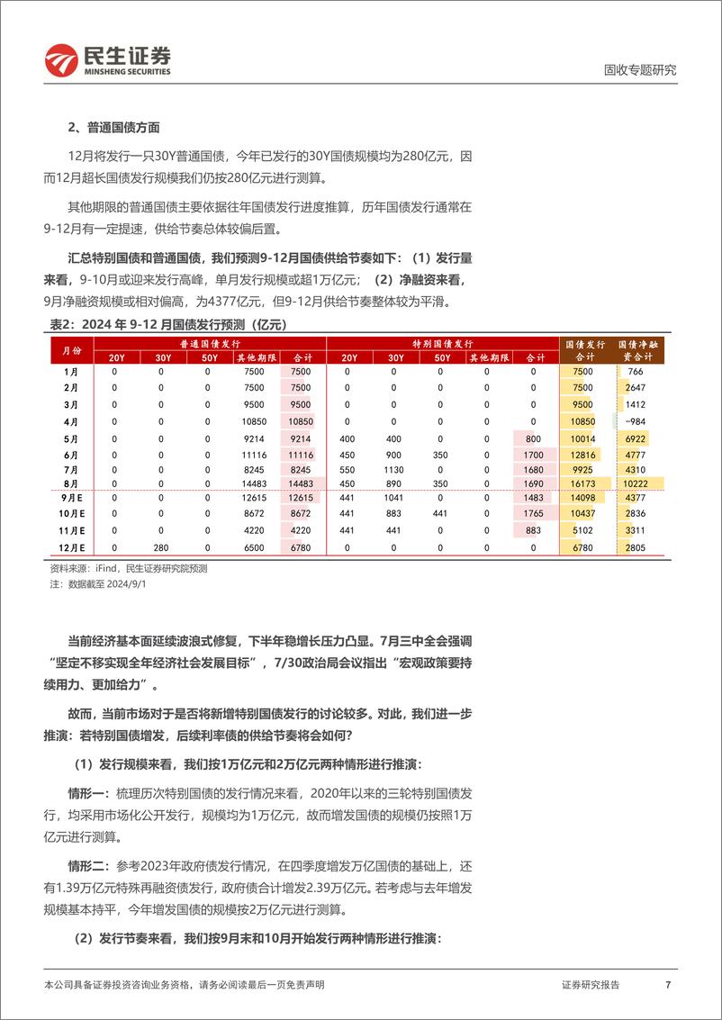 《利率专题：利率供给，节奏再推演-240903-民生证券-17页》 - 第7页预览图