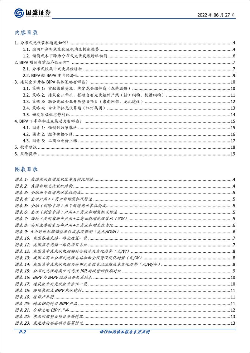 《建筑装饰行业：当前BIPV落地情况如何？-20220627-国盛证券-20页》 - 第3页预览图