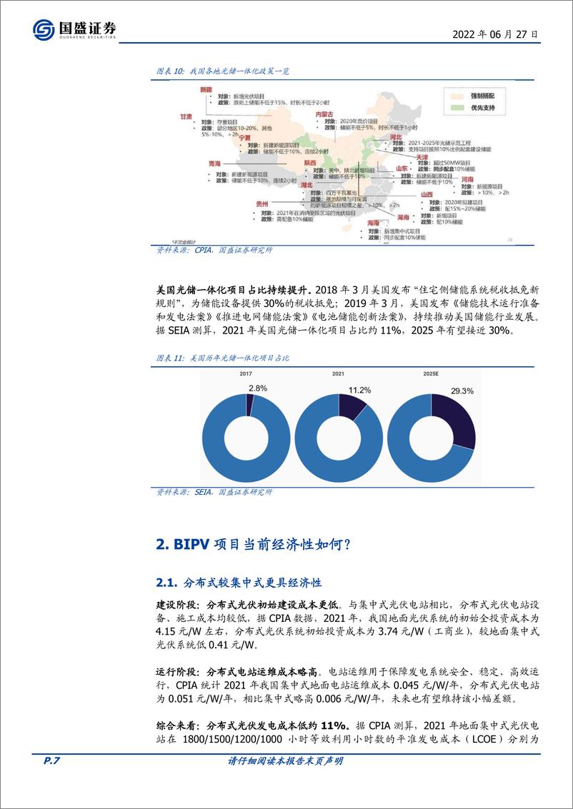 《建筑装饰行业：当前BIPV落地情况如何？-20220627-国盛证券-20页》 - 第8页预览图