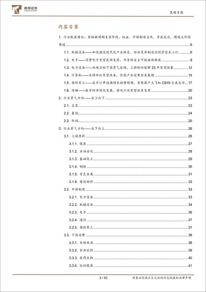 《中观全行业景气跟踪2023年第2期：大科技重点赛道-20230228-德邦证券-53页》 - 第3页预览图