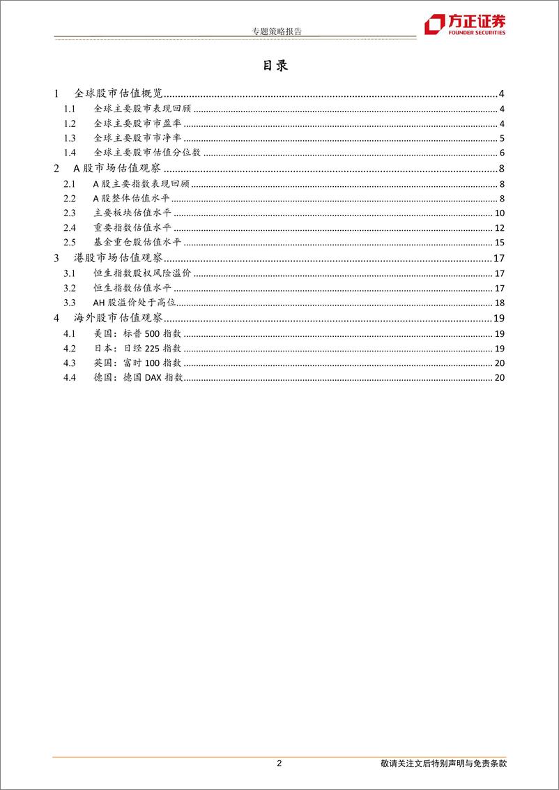 《专题策略报告：海外加息放缓后的全球股市估值-20221223-方正证券-21页》 - 第3页预览图