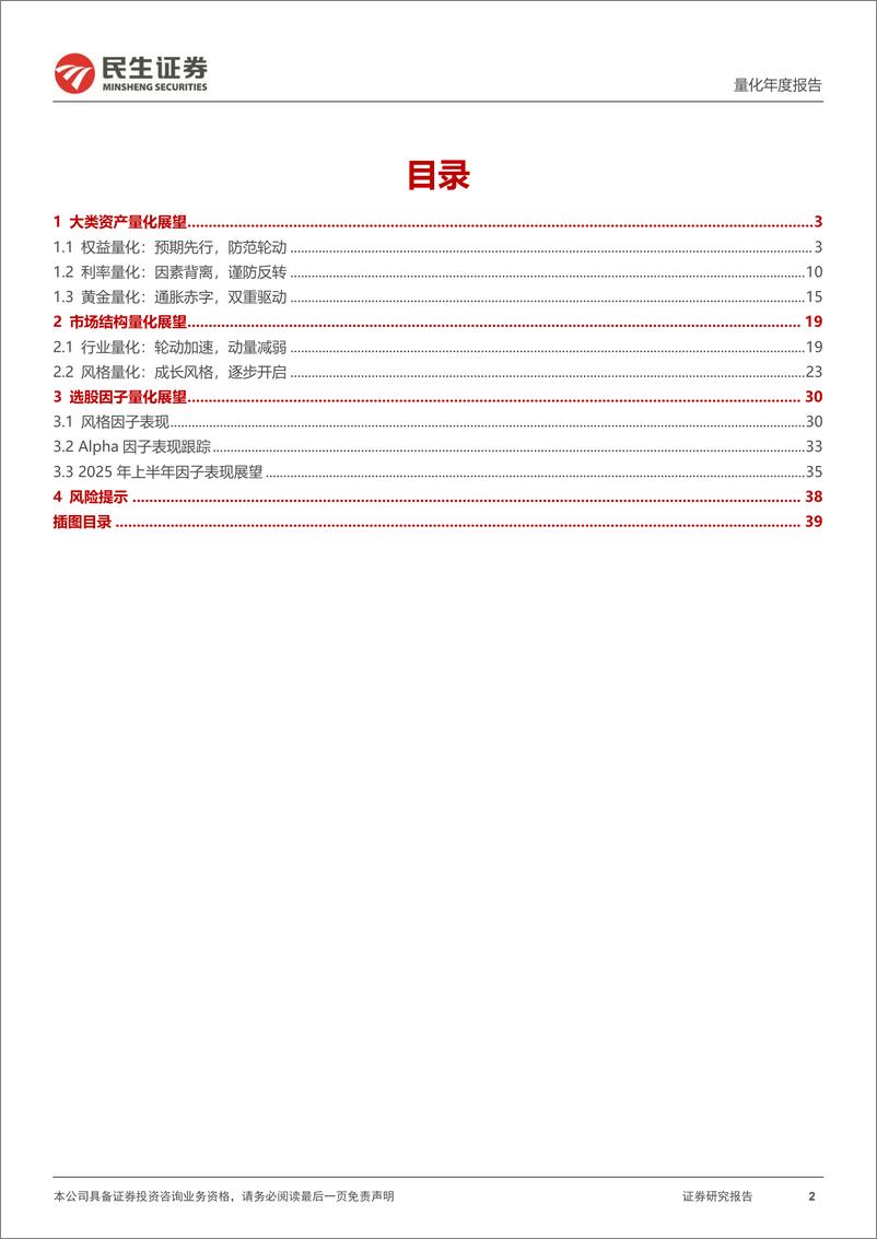 《金融工程2025年度策略展望：预期可期，行稳致远-241217-民生证券-41页》 - 第2页预览图