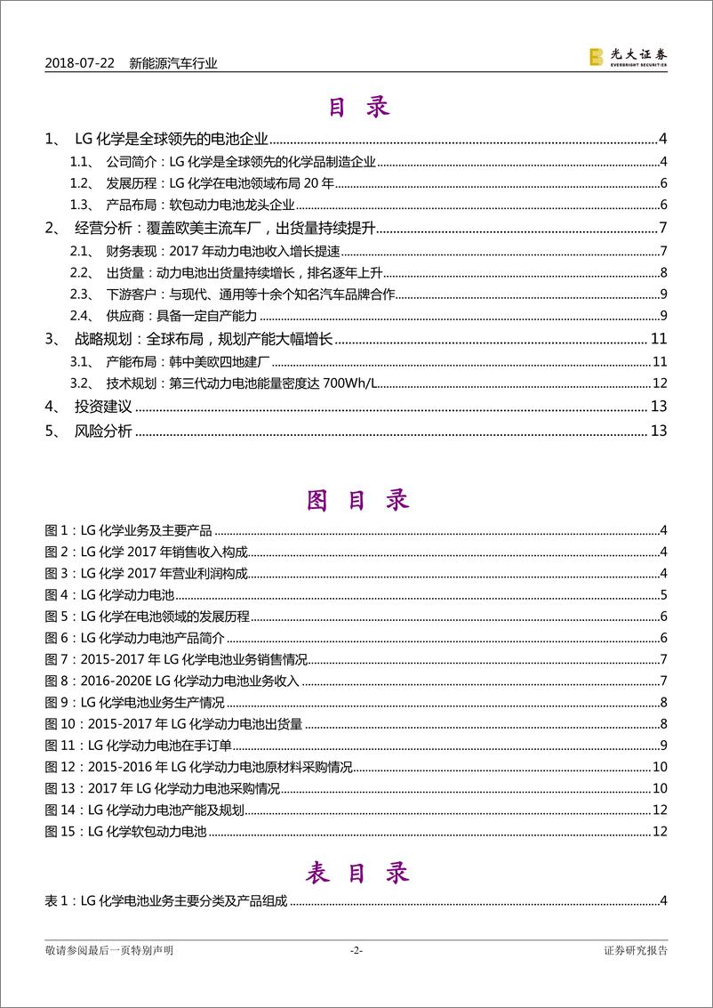 《LG化学动力电池：全球布局的软包电池龙头》 - 第2页预览图