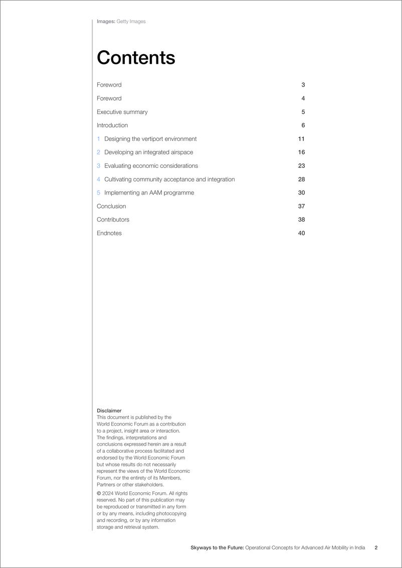 《世界经济论坛-通往未来的空中通道：印度先进空中机动的作战概念（英）-2024.11-41页》 - 第2页预览图