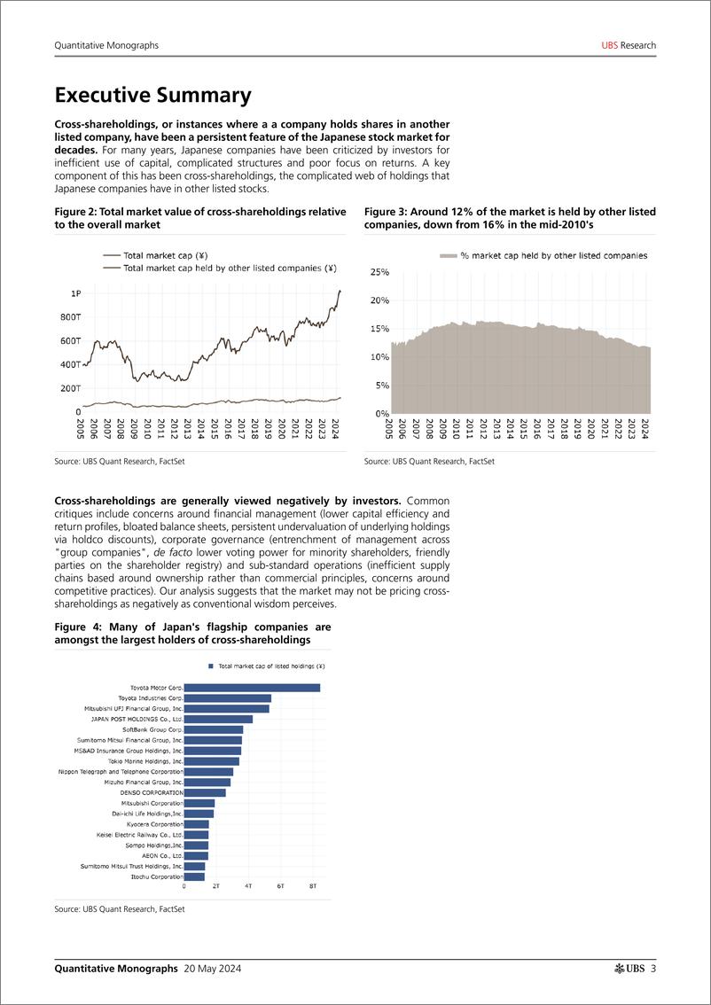 《UBS Equities-Quantitative Monographs _Quantifying change in Japan opport...-108299749》 - 第3页预览图