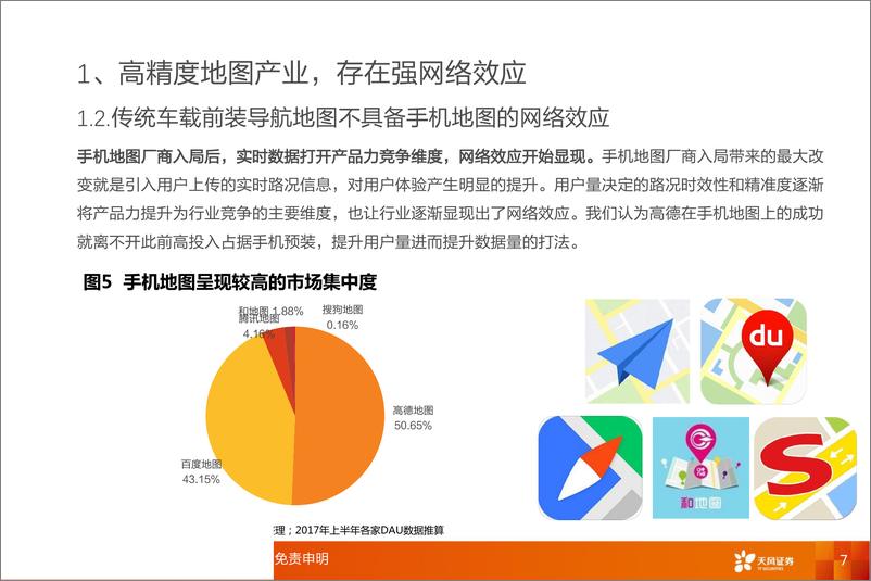 《计算机行业：高精度地图产业，被忽视的网络效应-20190411-天风证券-24页》 - 第8页预览图