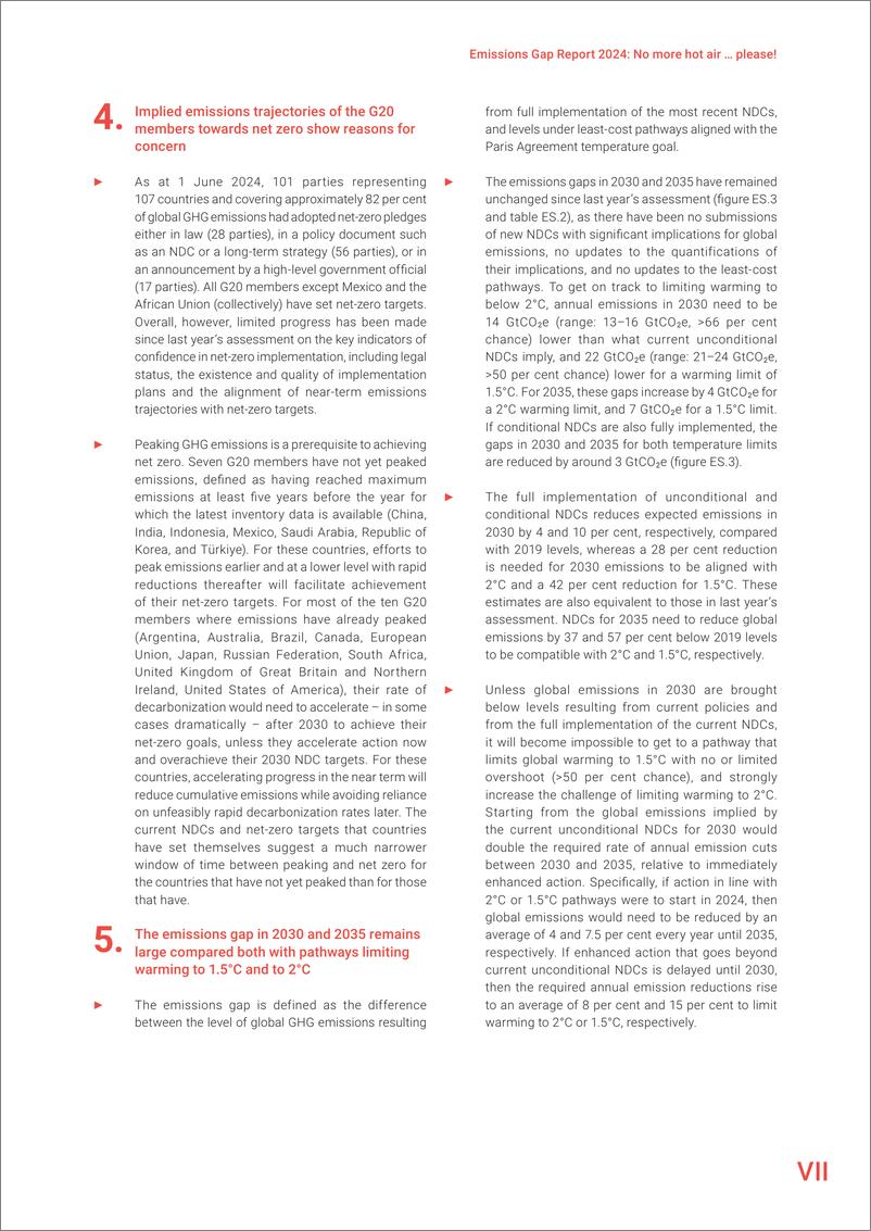 《2024年排放差距报告（执行摘要）英-14页》 - 第7页预览图