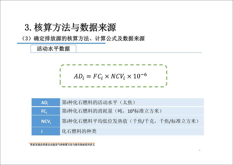 《中国发电企业温室气体核算方法与报告指南》 - 第8页预览图