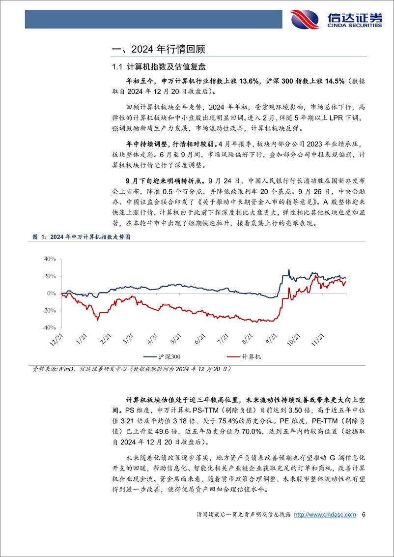 《计算机行业2025年度策略：拨云见日，政策与技术革新共振-信达证券-241231-47页》 - 第6页预览图