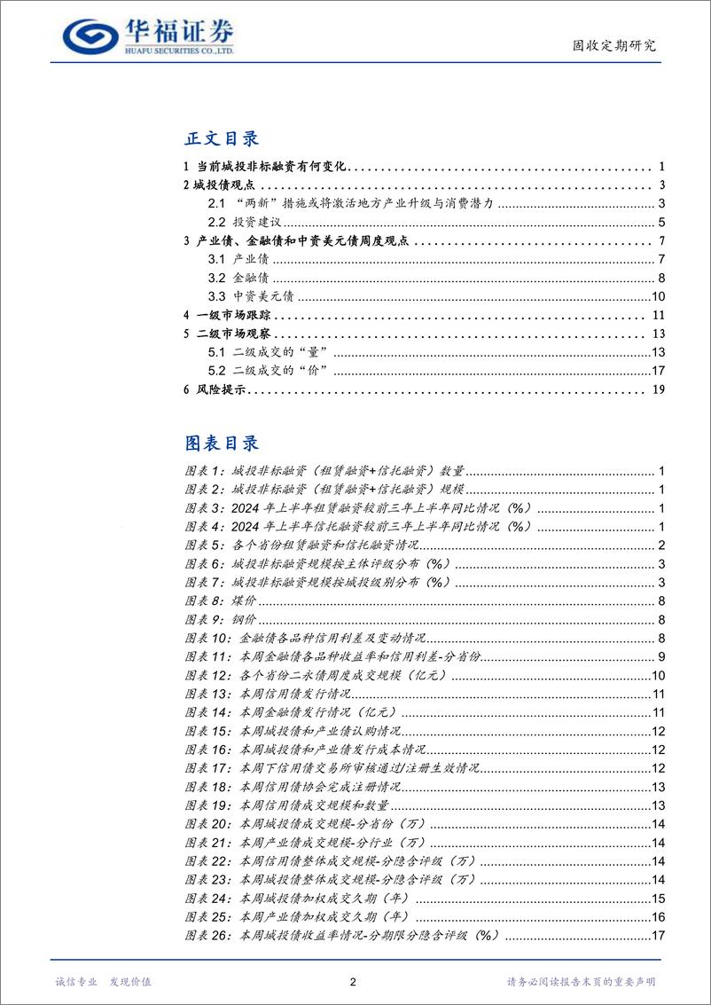 《【华福固收】当前城投非标融资有何变化-240728-华福证券-23页》 - 第2页预览图