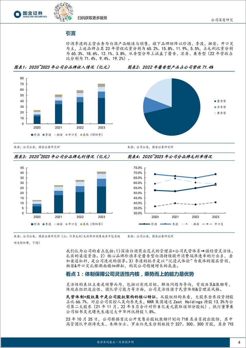 《珍酒李渡(06979.HK)攻守兼具，酒中珍品趁势而上-240607-国金证券-21页》 - 第4页预览图