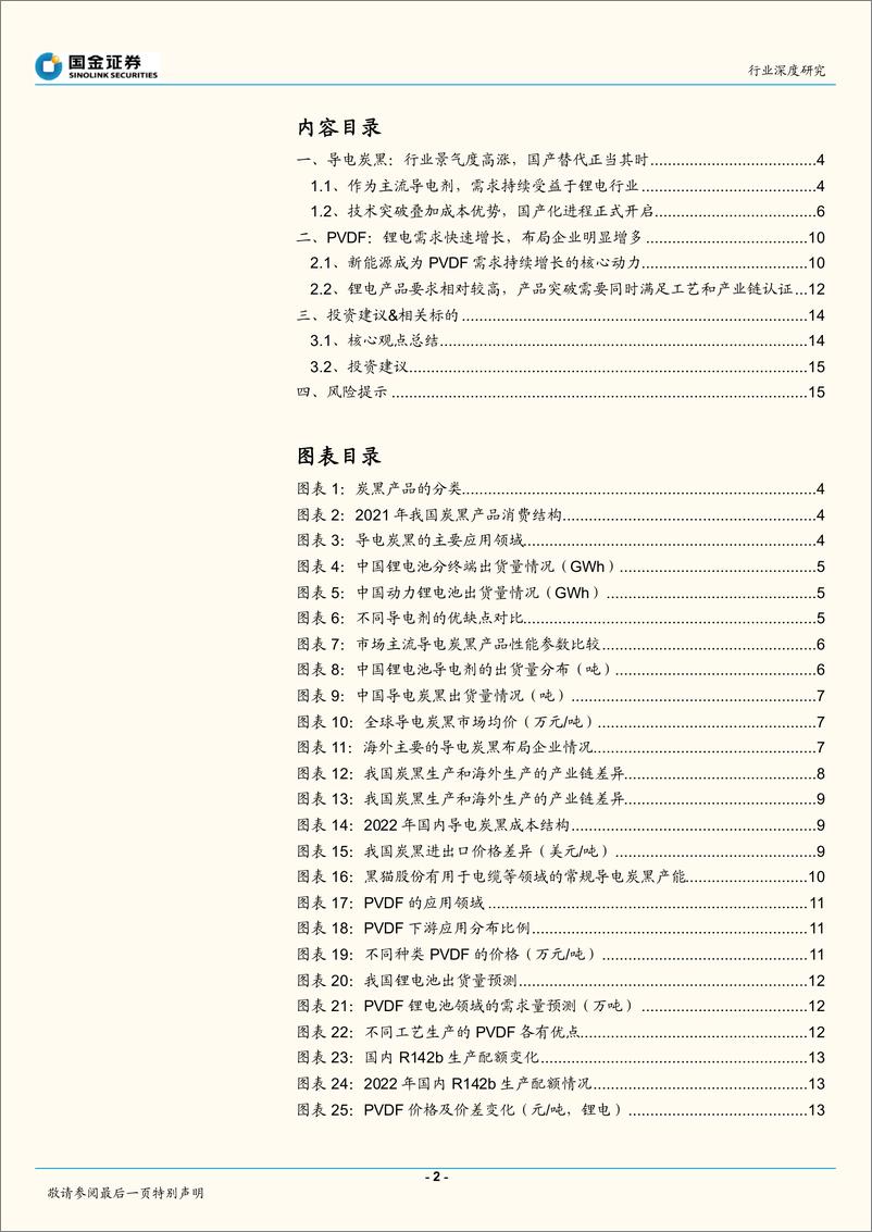 《基础化工行业：锂电材料坡长雪厚，关注格局较好的细分材料-20220802-国金证券-17页》 - 第3页预览图