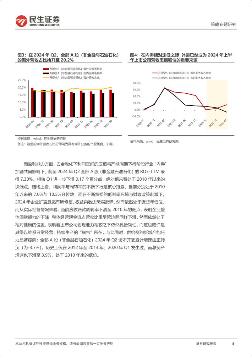 《策略专题研究-2024年Q2业绩深度解读：产能周期寻底，资源占优回归-240903-民生证券-35页》 - 第5页预览图