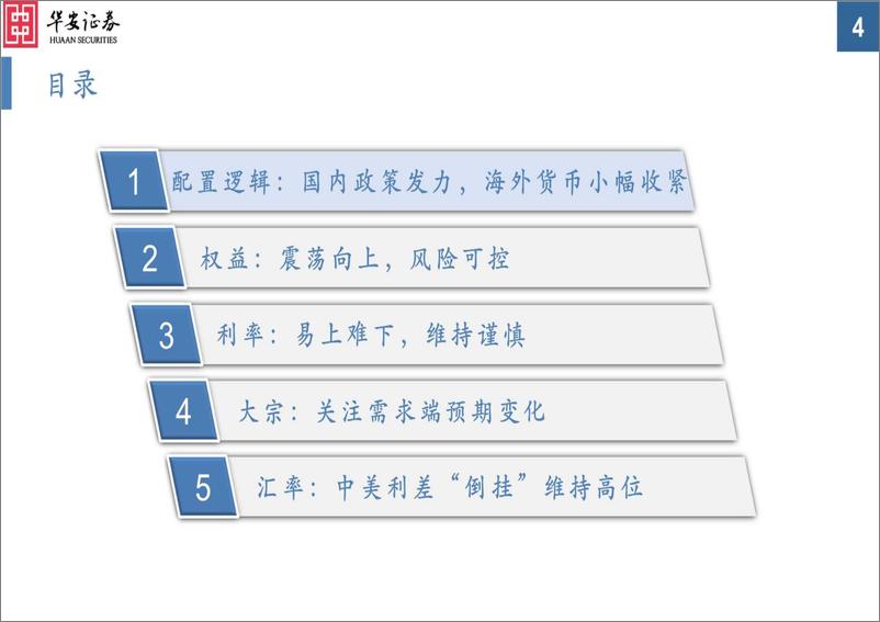 《大类资产配置月报第35期-2024年6月：国内外政策分化，关注需求预期变化-240527-华安证券-34页》 - 第4页预览图