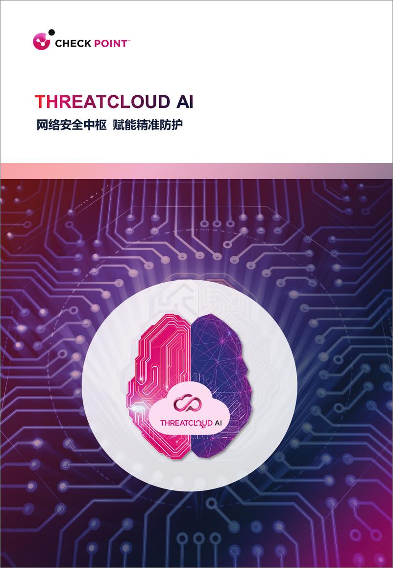 《Check Point：网络安全中枢 赋能精准防护》 - 第1页预览图