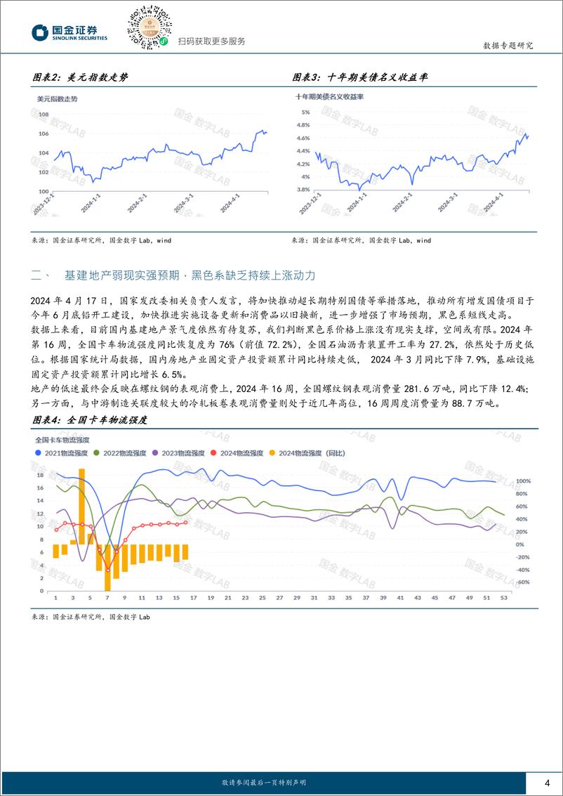 《数看大宗：有色市场波动加剧，等待库存兑现预期-240421-国金证券-10页》 - 第4页预览图