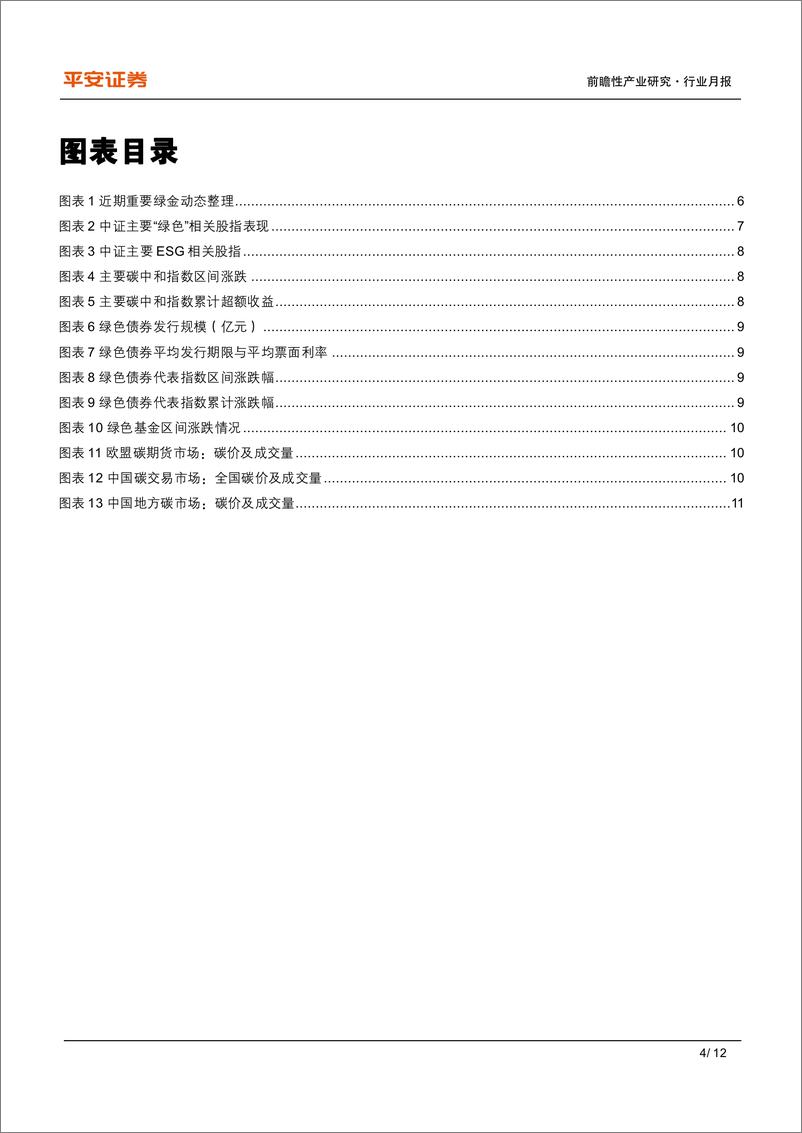 《绿色金融月报(2024年12月)：国内可持续披露准则落地，ESG逐渐接轨国际-250102-平安证券-12页》 - 第4页预览图