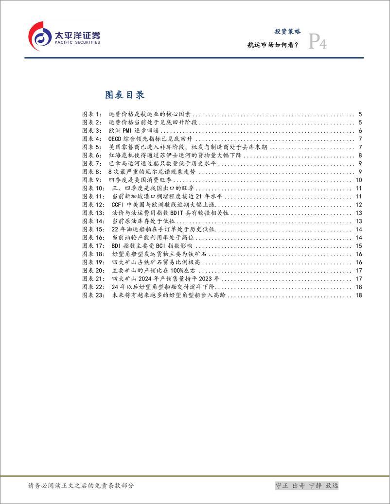 《投资策略：航运市场如何看？-240621-太平洋证券-21页》 - 第4页预览图