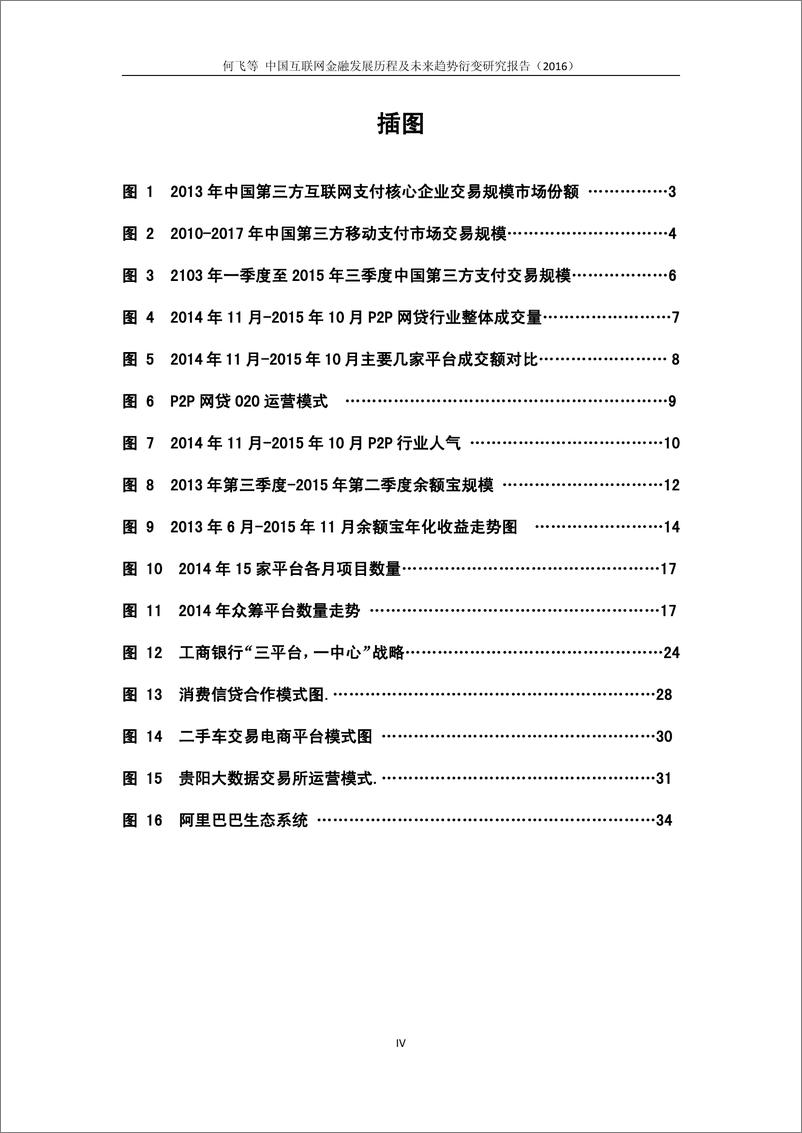 《中国互联网金融发展历程及未来趋势衍变研究报告（2016）》 - 第4页预览图