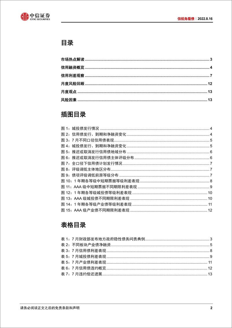 《信视角看债：从二次隐债问责看市场成长-20220816-中信证券-15页》 - 第3页预览图