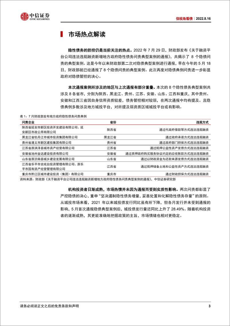 《信视角看债：从二次隐债问责看市场成长-20220816-中信证券-15页》 - 第4页预览图