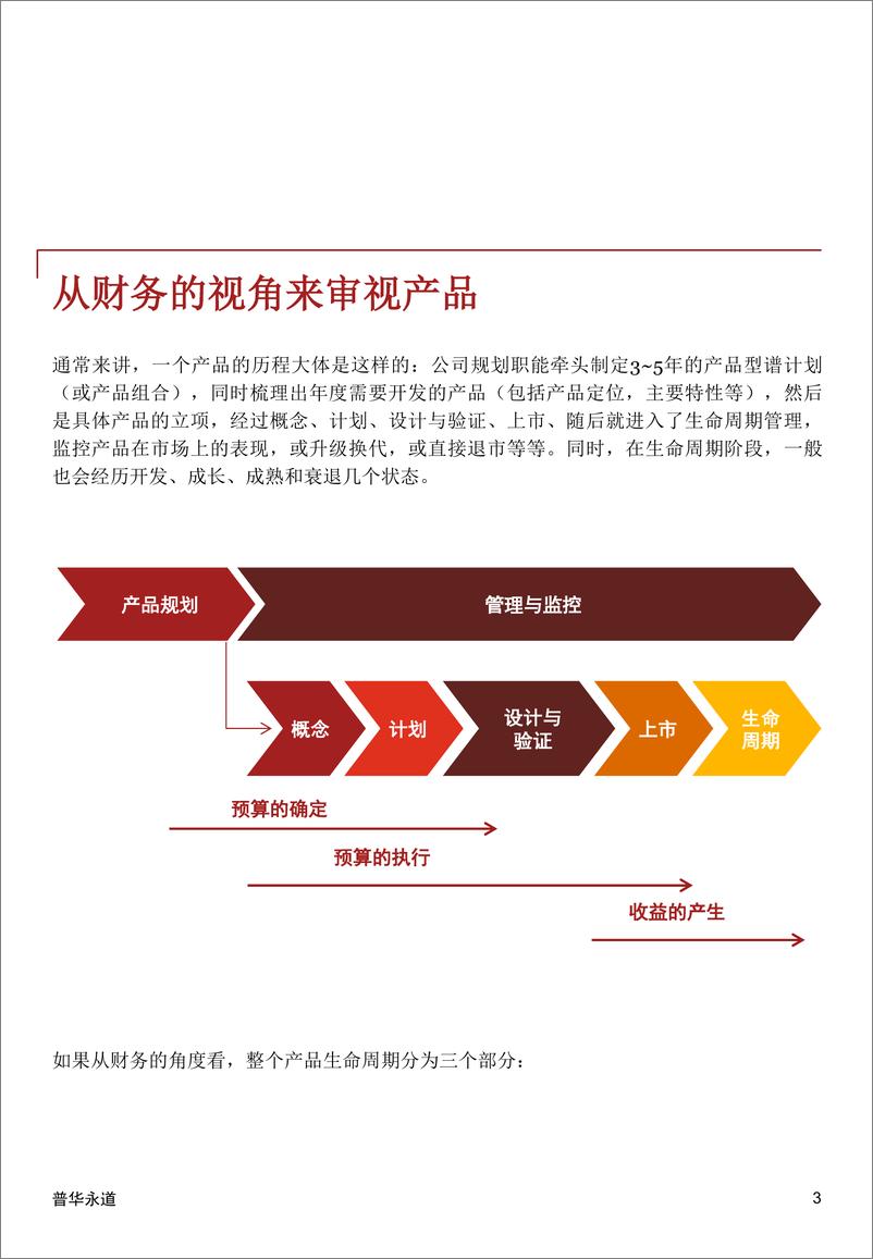 《产品收益管理： 新常态下运营效益提升的抓手（2015年2月）》 - 第3页预览图