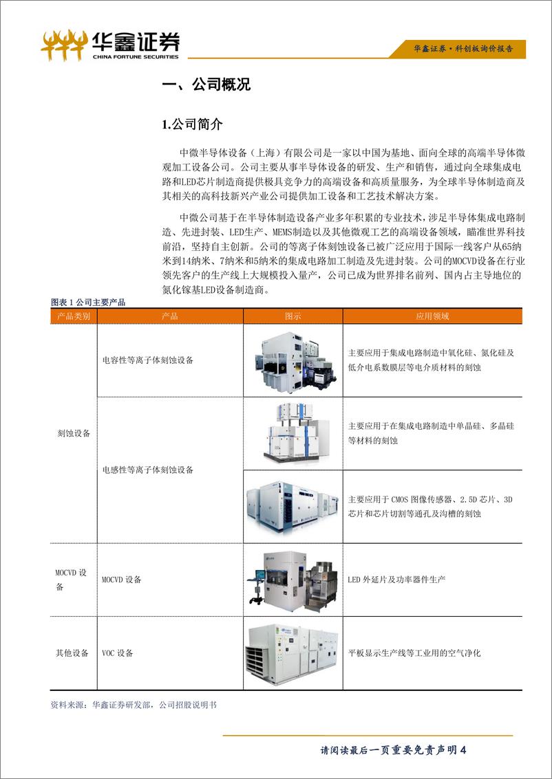 《机械行业：科创板询价报告之中微公司-20190703-华鑫证券-20页》 - 第5页预览图