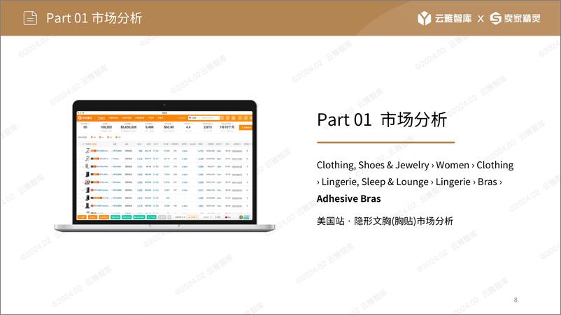 《2024隐形文胸(胸贴)市场报告-云雅智库&卖家精灵》 - 第8页预览图