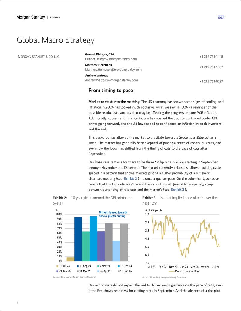 《Morgan Stanley Fixed-US Economics  Global Macro Strategy FOMC Preview July Mee...-109426616》 - 第6页预览图