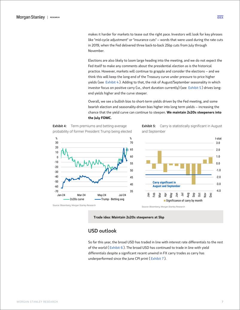 《Morgan Stanley Fixed-US Economics  Global Macro Strategy FOMC Preview July Mee...-109426616》 - 第7页预览图