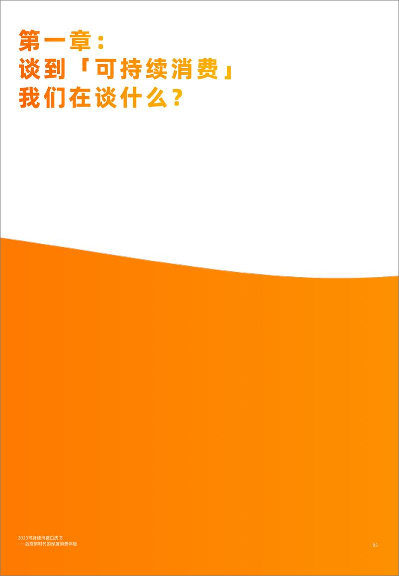 《后疫情时代的深度消费体验——2023可持续消费白皮书》 - 第5页预览图