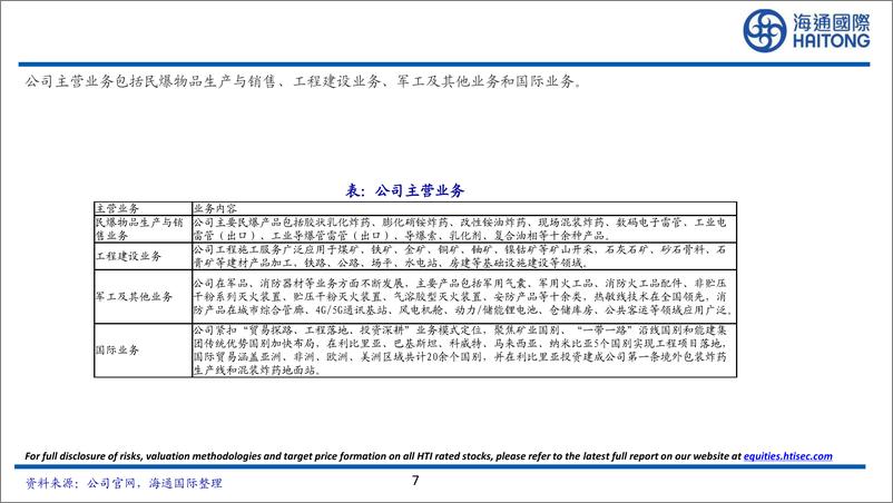 《易普力(002096)综合性大型民爆企业，受益于民爆行业整合-240708-海通国际-55页》 - 第7页预览图