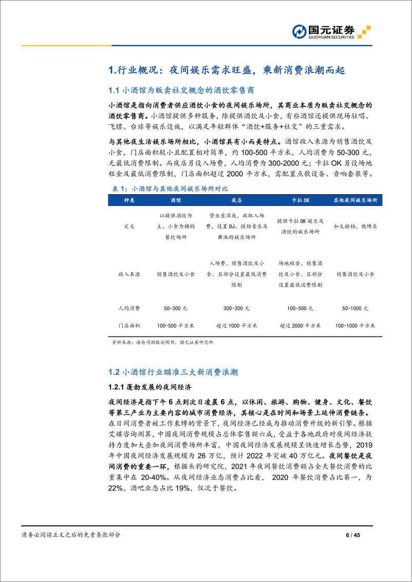 《小酒馆行业深度报告：高速成长黄金赛道，连锁龙头孵化在即-国元证券-20220114》 - 第7页预览图