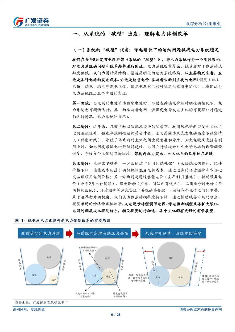 《公用事业行业深度跟踪：轻松理解电力体制改革-系统的破壁-240526-广发证券-28页》 - 第6页预览图