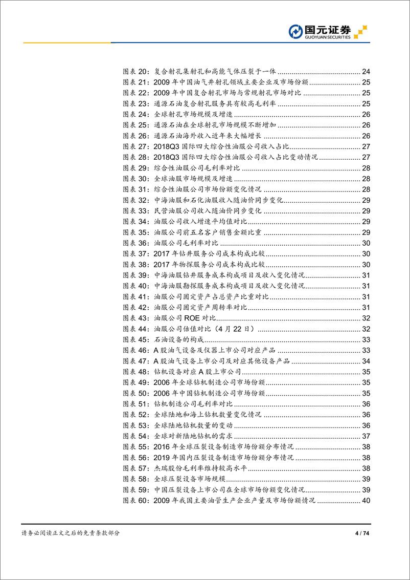 《能源行业石油勘探开发产业链研究：工欲善其事，必先利其器-20190423-国元证券-74页》 - 第5页预览图